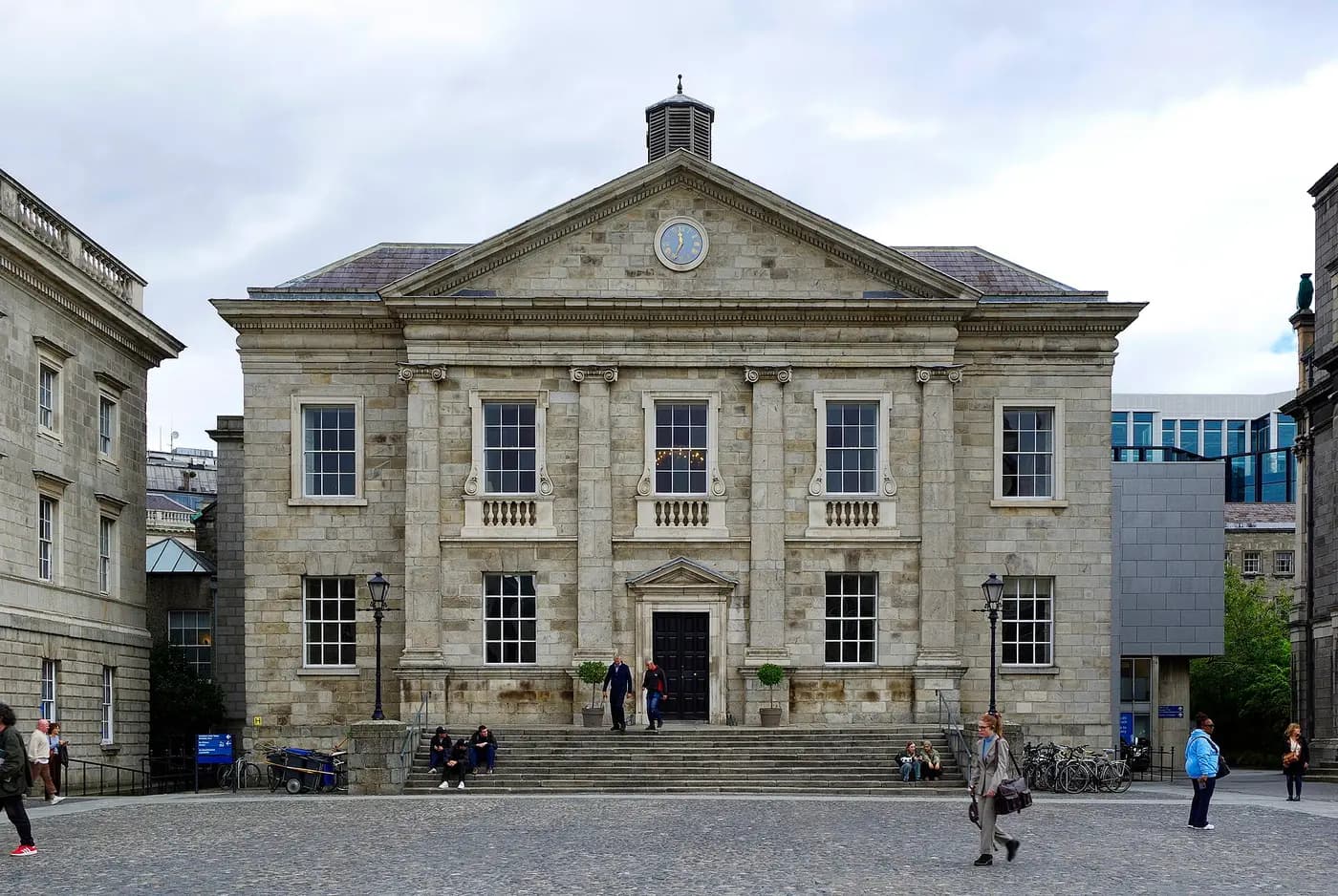Historic buildings of Trinity College in Dublin