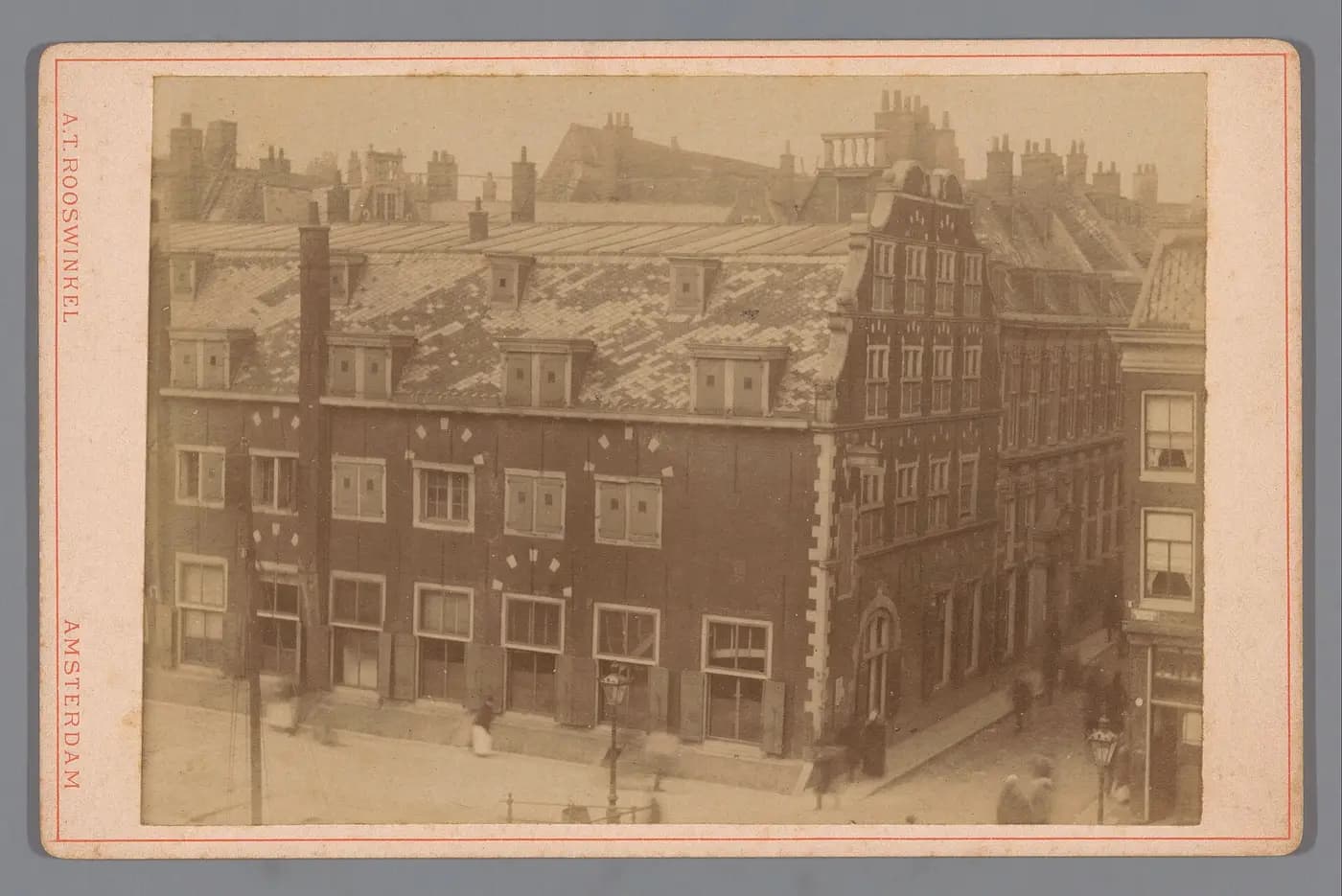 The Oost-Indisch Huis, the Amsterdam headquarters of the Dutch East India Company