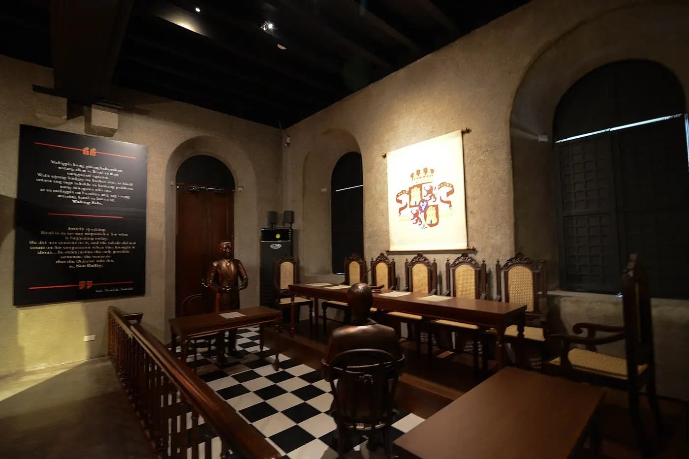 The Rizal Shrine at Fort Santiago in Manila, where José Rizal was held before his execution