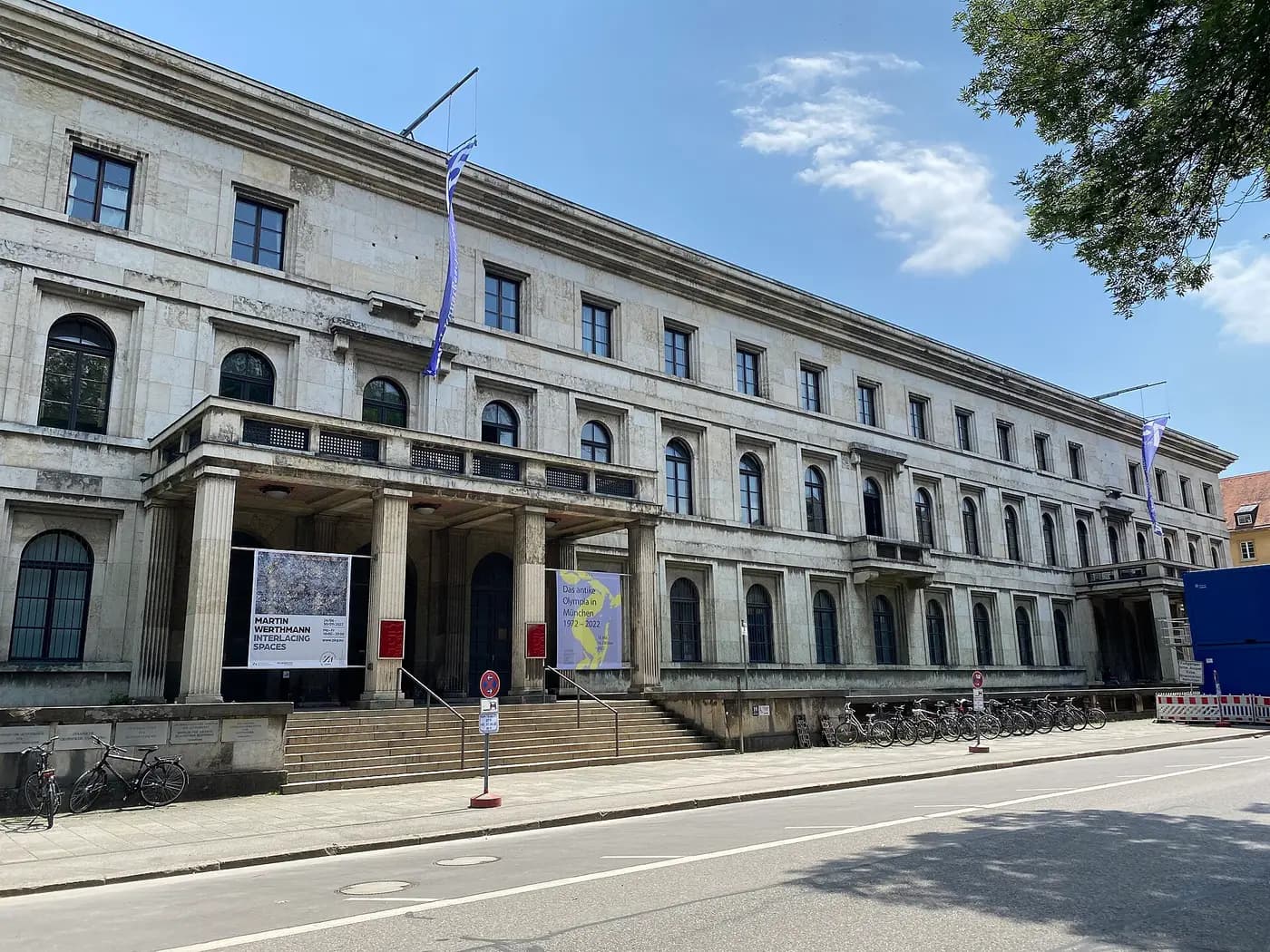 The front of the former Führerbau in Munich, where the 1938 agreement was signed