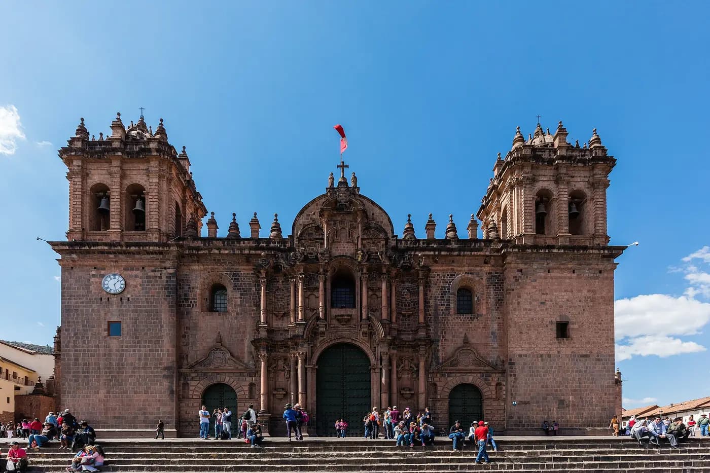 Cusco's cathedral on the Plaza de Armas, the square where the rebel leaders were executed in 1781
