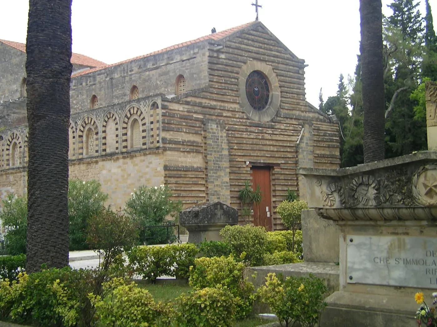 The church of Santo Spirito in Palermo, where the Sicilian Vespers uprising began in 1282