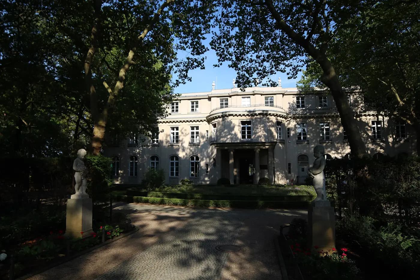 The lakeside villa in Berlin-Wannsee where the 1942 conference took place
