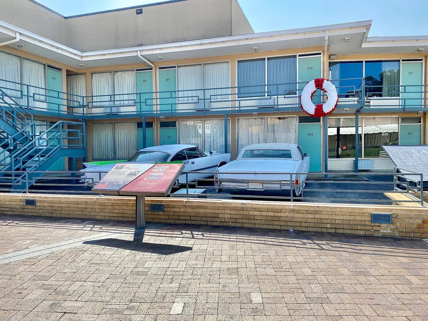 The Lorraine Motel and National Civil Rights Museum in Memphis